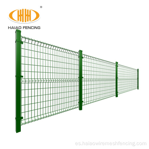 Venta caliente Venta en caliente Curvada Curved Welded Mesh Fence